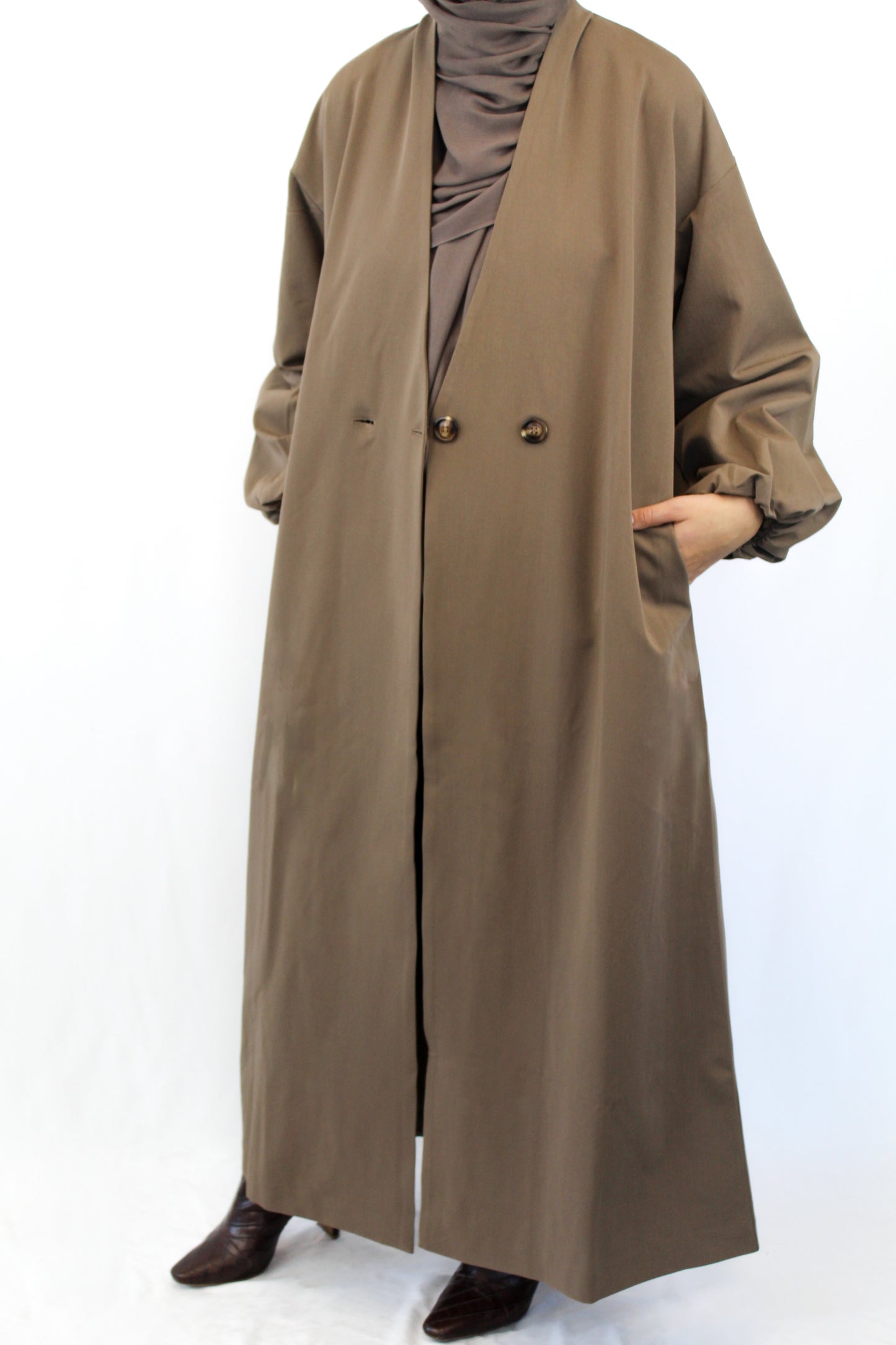 Istanbul Trench Abaya