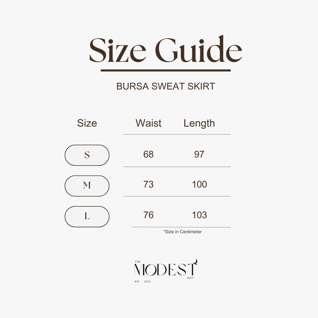 Bursa Sweat Skirt (Pre-Sale)